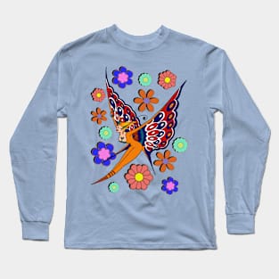 Butterfly 1977 Long Sleeve T-Shirt